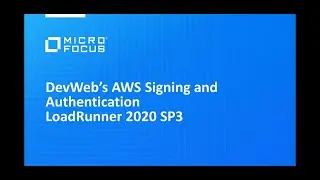 DevWeb's AWS Signing and Authentication