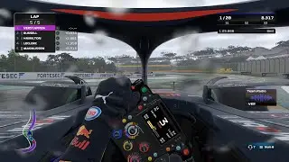Max Verstappen&rsquo;s Rain Masterclass! | F1 22 Brazil GP Win (Cockpit View)