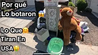 Lo que TIRAN EN USA😱👉RESCATAMOS CABALLITO Y UN OSOTE DE PELUCHE😱y PA&Ntilde;ALES
