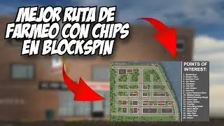 Mejor RUTA de FARMEO con Chips actualmente En BLOCKSPIN #roblox #blockspin #tips