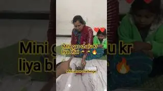 Mini camping stove challenge 🔥 #trending #viral #Short's #camping #shorts
