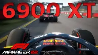 F1 Manager 2022 | 6900 XT 5950X | 4K ULTRA GRAPHICS