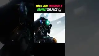 Mech Said &ldquo;Protocol 3 &mdash; Protect the Pilot&rdquo; 💀🤖 -  Helldivers 2