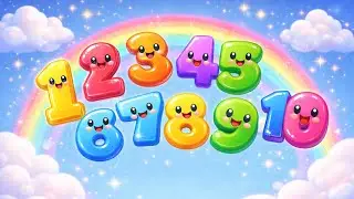Learn Numbers 1&ndash;10 for Kids | Counting Video for Toddlers | Nursery Rhymes| Kidoo Nibble Land 