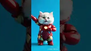Человек паук танцует после победы над суперменом #cat #catdance #ironman #ironmandance #marvel