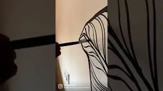 Wall painting work in new cafe  || Ranchi ||artistvikash