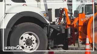 Spokane streets crews employ 'wait and see' response to first real snowfall expected Wednesday