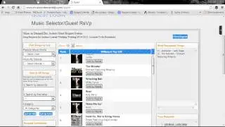 Guest Rsvp/ Music Selector