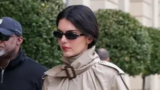 Kendall Jenner's Chic Paris Stroll: Fashion Icon in a Beige Trench Coat