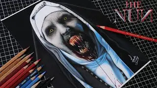 Drawing The Nun - Valak