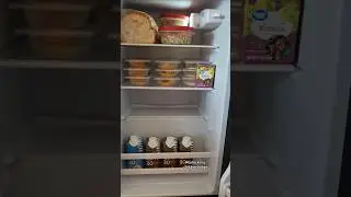 Restock my compact fridge #restock #mini #shortsviral