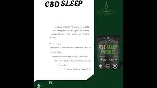 The Benefits of CBD Sleep Patches: A Natural Solution for Restful Nights
