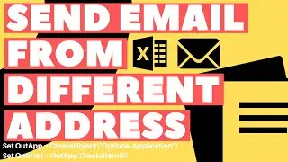 Excel VBA Macro: Send Email from a Specific Account (in Outlook)