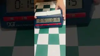 How to set up the DGT North american chess clock!