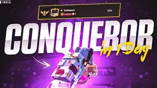 Conqueror in 1 Day?😱||iphone Xr||BGMI Montage||YuvaConqueror