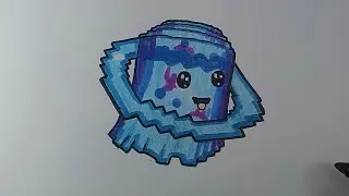 How To Draw Galactio Fantasma In Steal A Brainrot