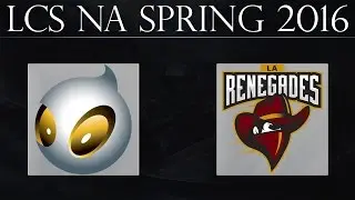 [H/L] DIG vs REN | Team Dignitas vs Renegades (23.01.2016) | LCS NA Spring 2016