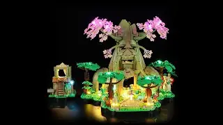 Yeabricks Light Kit For Lego Great Deku Tree 2-in-1 77092