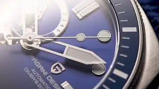Men Mechanical Wristwatch Luxury Ceramic Bezel Automatic Watch Sapphire Glass Watch for Men