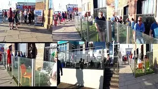 SUMMER  IN BLACKPOOL England