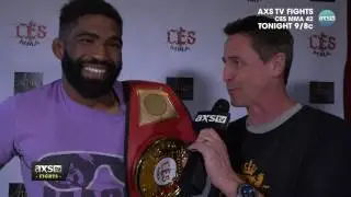 Chris Curtis speaks with AXS TV's Ron Kruck ahead of CES MMA 42