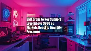 BNB Drops to Key Support Level Above $930 as Markets React to Liquidity Pressures