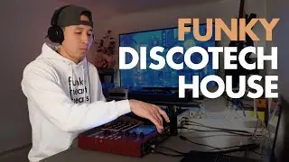 Funky Disco Tech House Mix | DJ Set | Funky Bass & Guitar Sample Live Composition