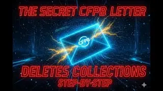 💥 The SECRET CFPB Letter That DELETES Collections (Step-by-Step Tutorial You Need to See) #credit