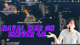 Warpathfinder: First naval war on server 49 (how to attack a base)