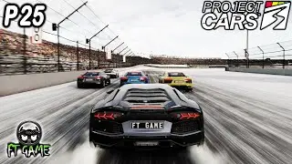 Project CARS 3 Snow Race! with Lamborghini Aventador /CAREER P25 | Thrustmaster, Th8a