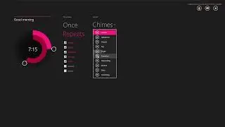 Windows 8.1 alarm sounds