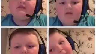 Kid singing Mortal Kombat theme *MUST WATCH*
