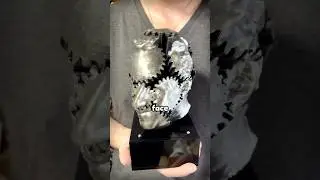 He Made His Own Head Out Of Gears (@maxsteinerdesign)