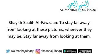 Loving to look at impermissible pictures is Shirk of desire - Explained by Shaykh Saalih Al-Fawzaan