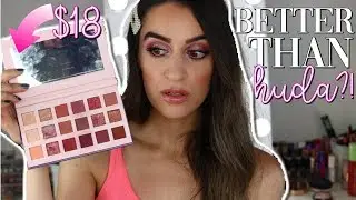SHOCKING $18 HUDA BEAUTY NEW NUDE DUPE?! DEMO, TUTORIAL & GIVEAWAY!!