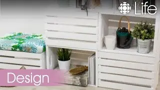 Stackable Wood Crate Storage | CBC Life