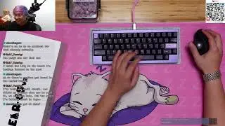 Bear65 v2 ft PureBerry on Alu plate build stream
