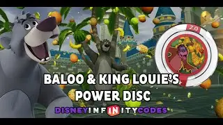 Baloo & King Louie's Monkeys Power Disc Gameplay - Disney Infinity 3.0