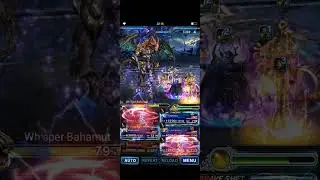 FFBE FFVIIR Vision World Event, Whisper Bahamut Clear (Dark Team) (GL)