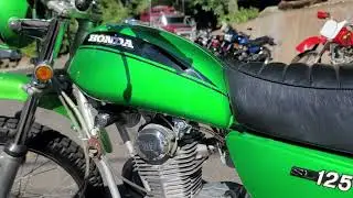 1971 HONDA SL125 PRISTINE CLASSIC