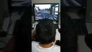 Child plays Euro truck simulator for the first time #gaming #child #autism #viral #reels #short