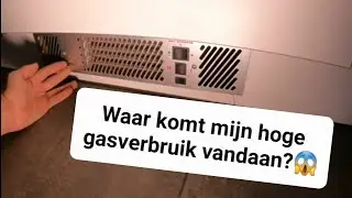 Bespaar gas en sluit de ongebruikte plintverwarming (kickspace) af..👍🏻
