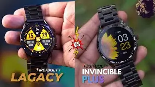 Which one is better ? 🤔 - Fire Boltt Legacy Vs Fire Boltt Invincible Plus 🔥