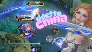 ODETTE REVAMPED IN MLBB CHINA SLAYING ENEMIES &mdash; Raymarcc