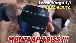 UNBOXING !!!Lensa YONGNUO 50mm F1.8 DSM for Sony - Hasilnya Josss