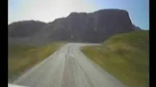 Driving up Bealach na Ba (Pass Of The Cattle)(Applecross Road)