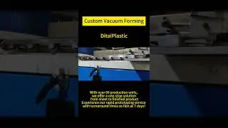 How Vacuum Forming Turns Flat Sheet Into 3D Products #custom #plastic #vacuumforming #thermoforming