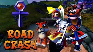 SAPPHIRE RELIC ROAD CRASH!!  - Crash Bandicoot Warped 100% Completo
