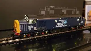 Accurascale's Class 37 423 Sprit of the lakes Direct Rail Services DRS review dcc sound! perfect!!