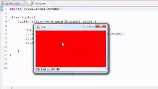 Java Programming Tutorial   76   MouseMotionListener interface
